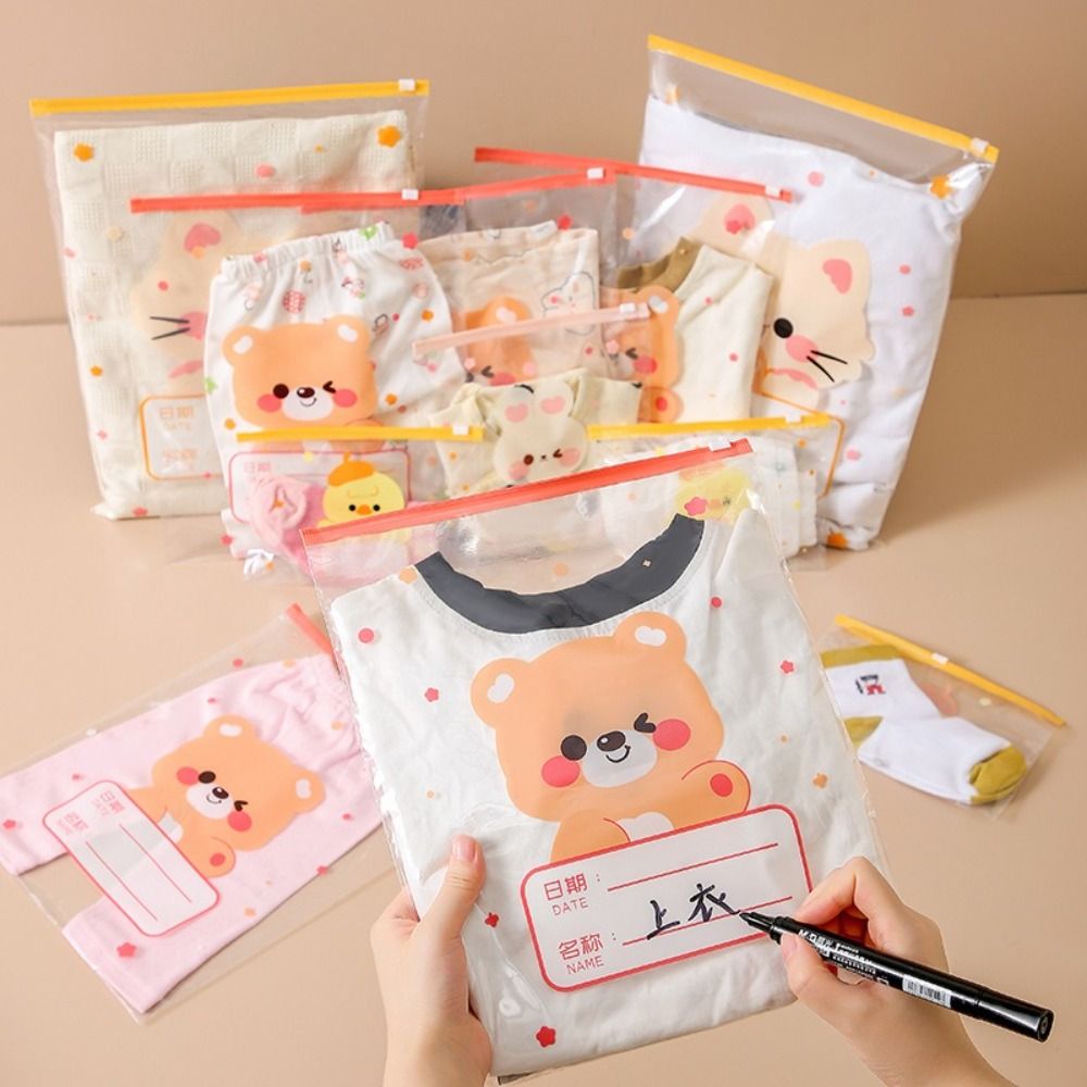 Diapering - 10 unidades, bolsas de almacenamiento de