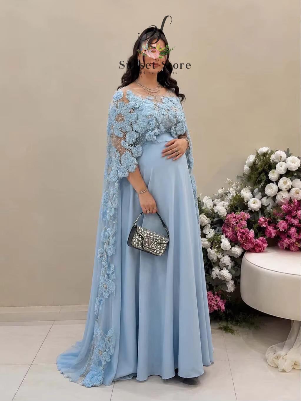 Maternity Wear - Vestido de Noche Personalizado con Tirantes