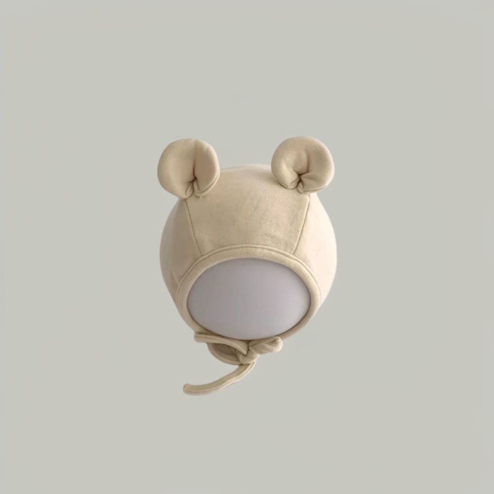 Infant Beanie Hat With Ears - Gorro para bebé recién nacido, diseño