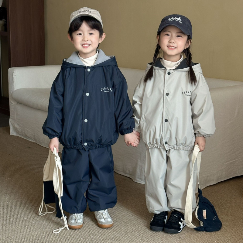 Conjunto de 2 piezas con capuc - Toddler Boy Winter Fleece Jacket reseña y precio