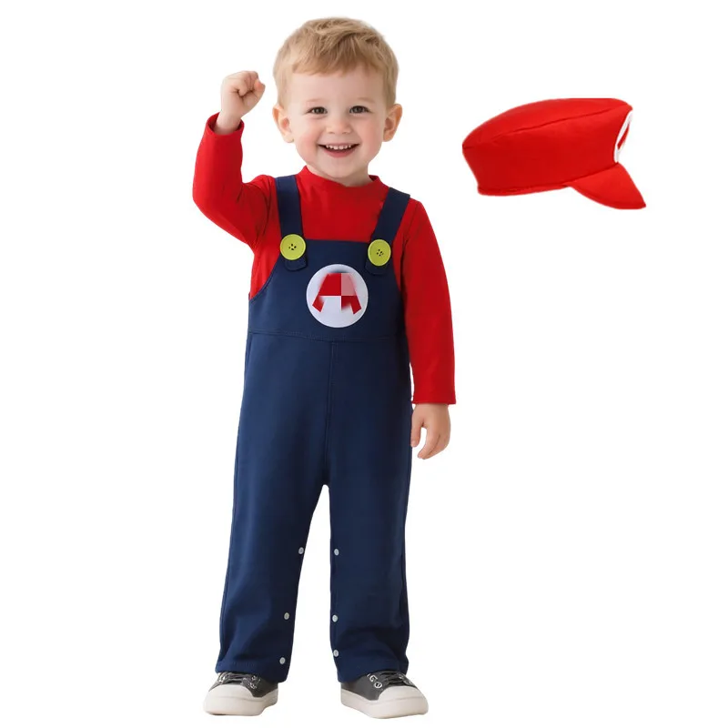 Disfraz de fontanero para bebé - Baby Clothes reseña y precio